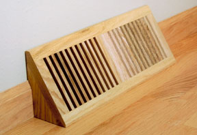 Basevent in Trimline Style, wood basevent, oak basevent