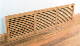 One Directional Oak Basevent